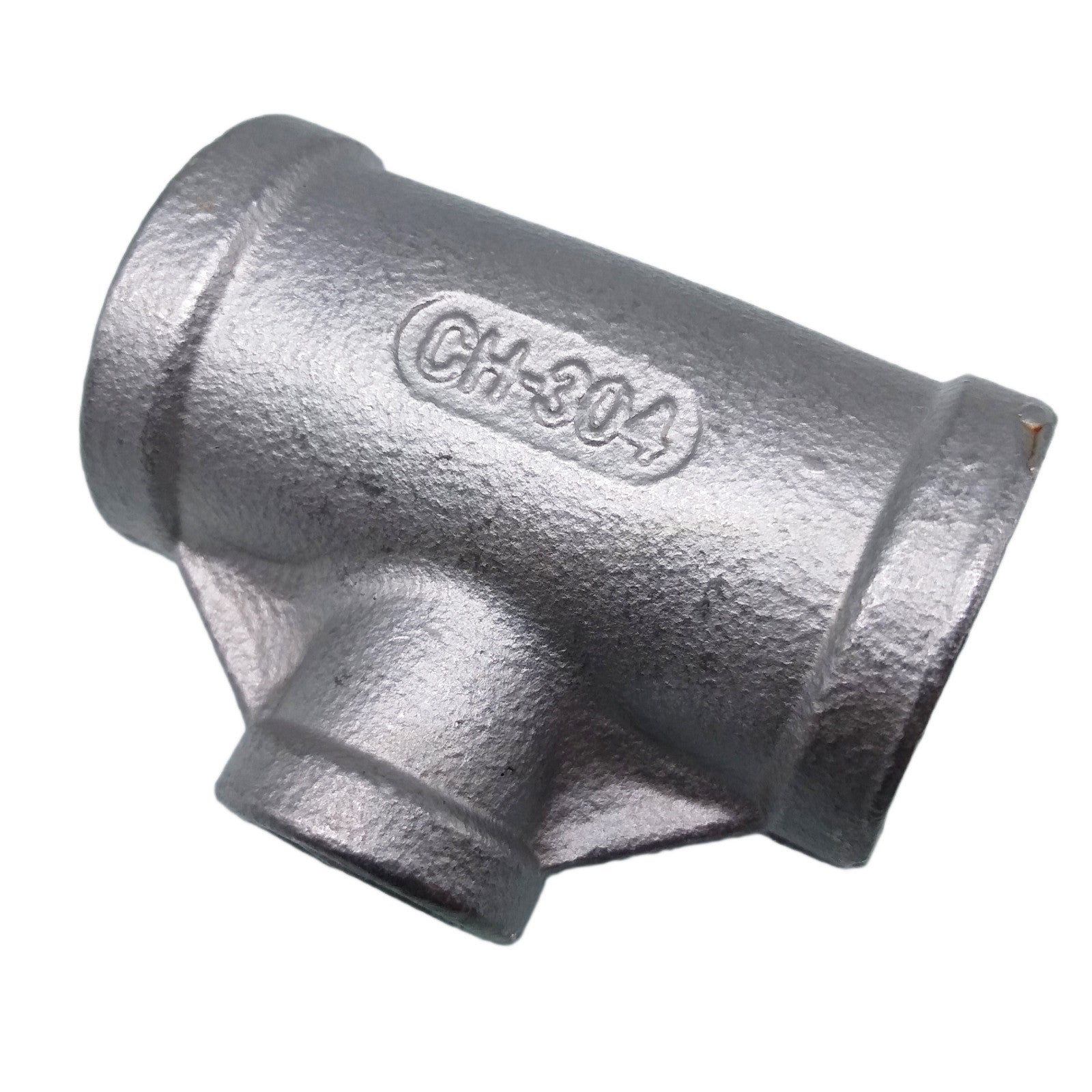 US Stock 1/2" x 1/4" x 1/2" Female T Tee Threaded Reducer Pipe Fitting SS NPT