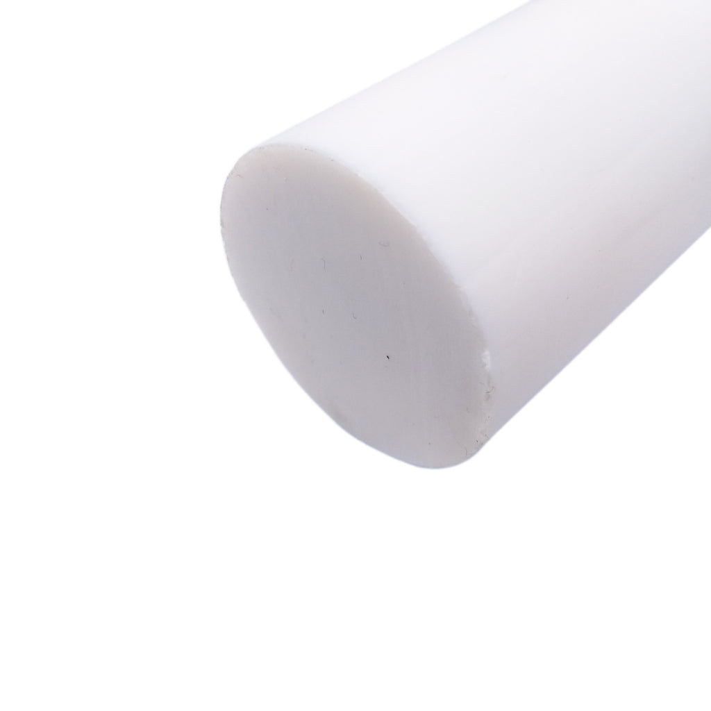 Dia 1.5748" (40mm) ±10% 4" (100mm) Polytetrafluoroethylene PTFE Round Rod Bar