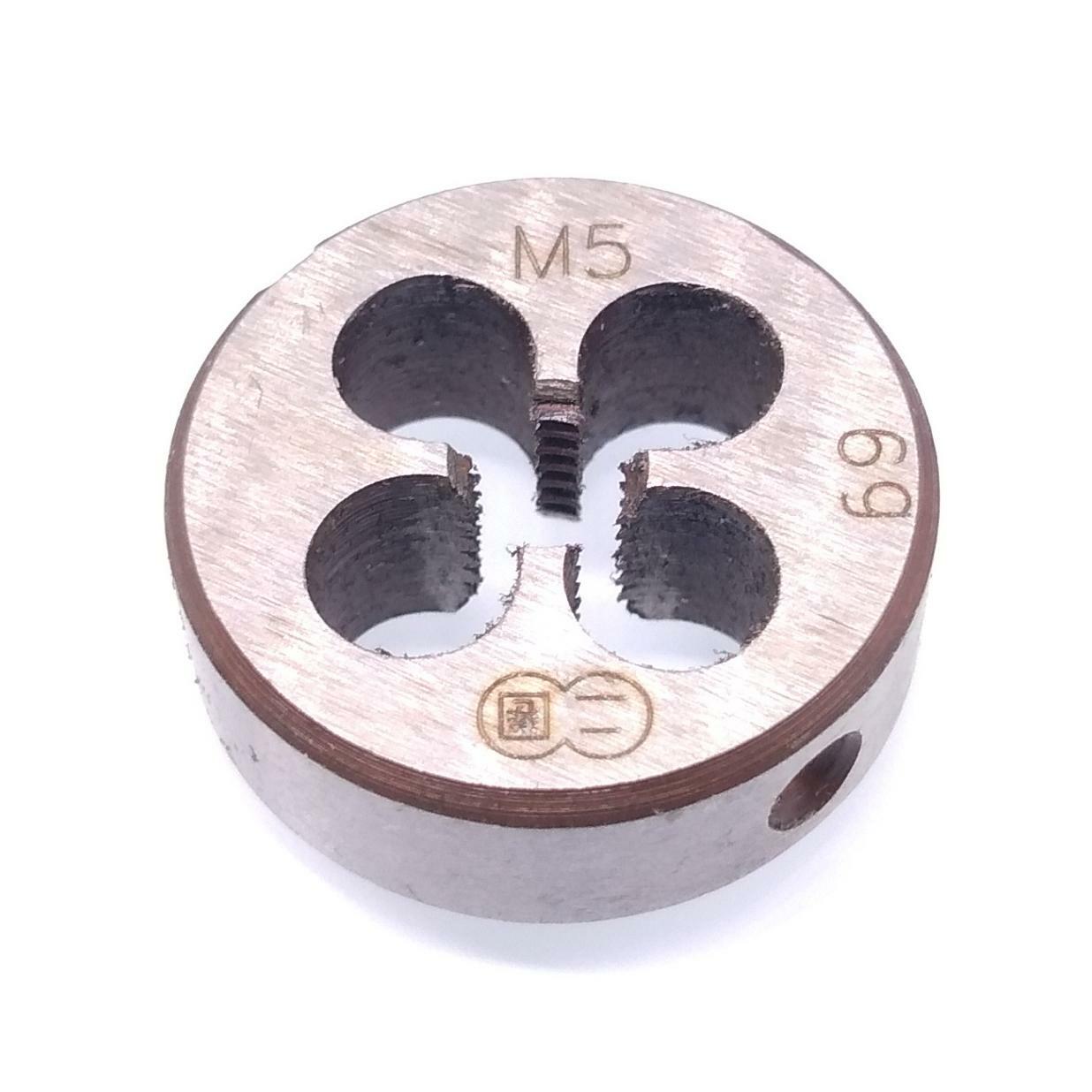 HSS M5 x 0.8mm Taper & Plug Tap & M5 x 0.8mm Die Metric Thread Right Hand