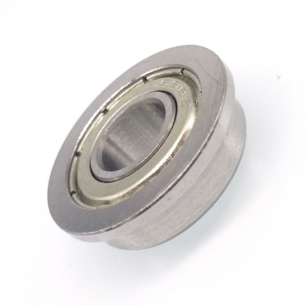 10 x F698zz Mini Metal Double Shielded Flanged Ball Bearings (8mm*19mm*6mm)