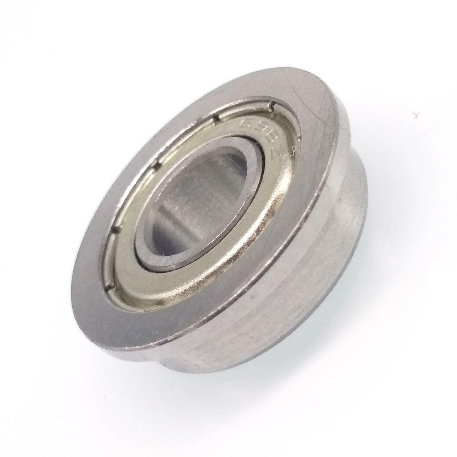 10 x F698zz Mini Metal Double Shielded Flanged Ball Bearings (8mm*19mm*6mm)