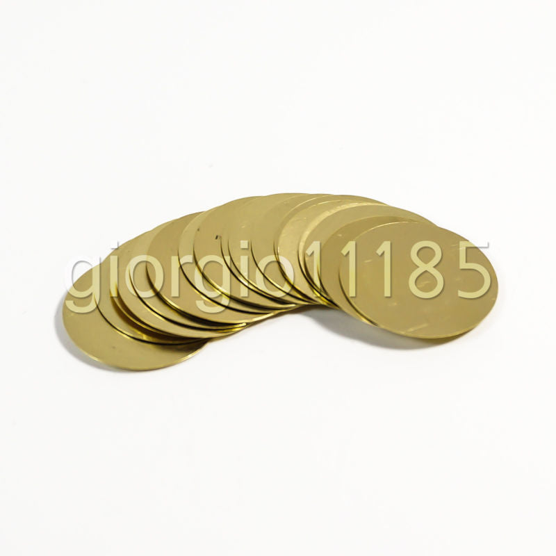US Stock 50x 20mm Thickness 0.33mm Piezo Disc for Buzzer Pressure Sensor Speaker