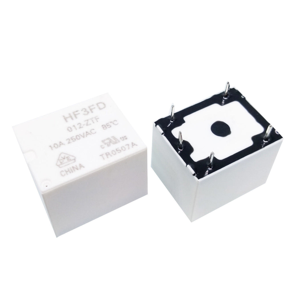 US Stock 2pcs HF3FD-012-ZTF Subminiature High Power Relay 10A SPDT