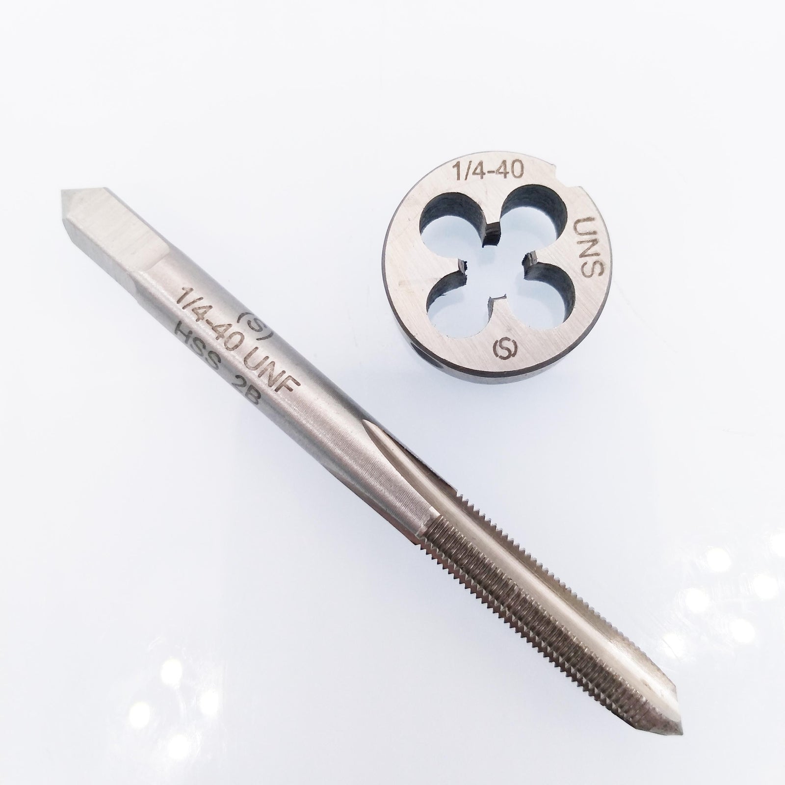 AU Stock HSS 1/4-40 UNF Tap & 1/4-40 UNS Die Right Hand