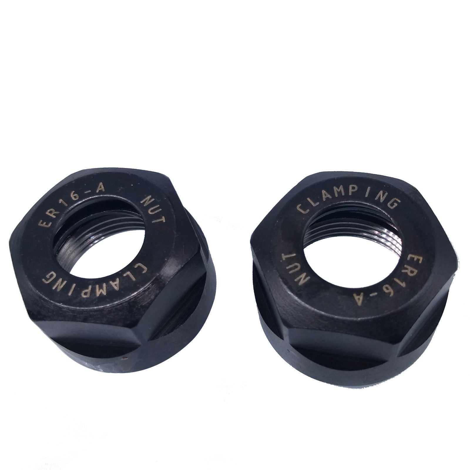 US Stock 2pcs ER16 Collet Clamping Nuts for CNC Milling Chuck Holder Lathe