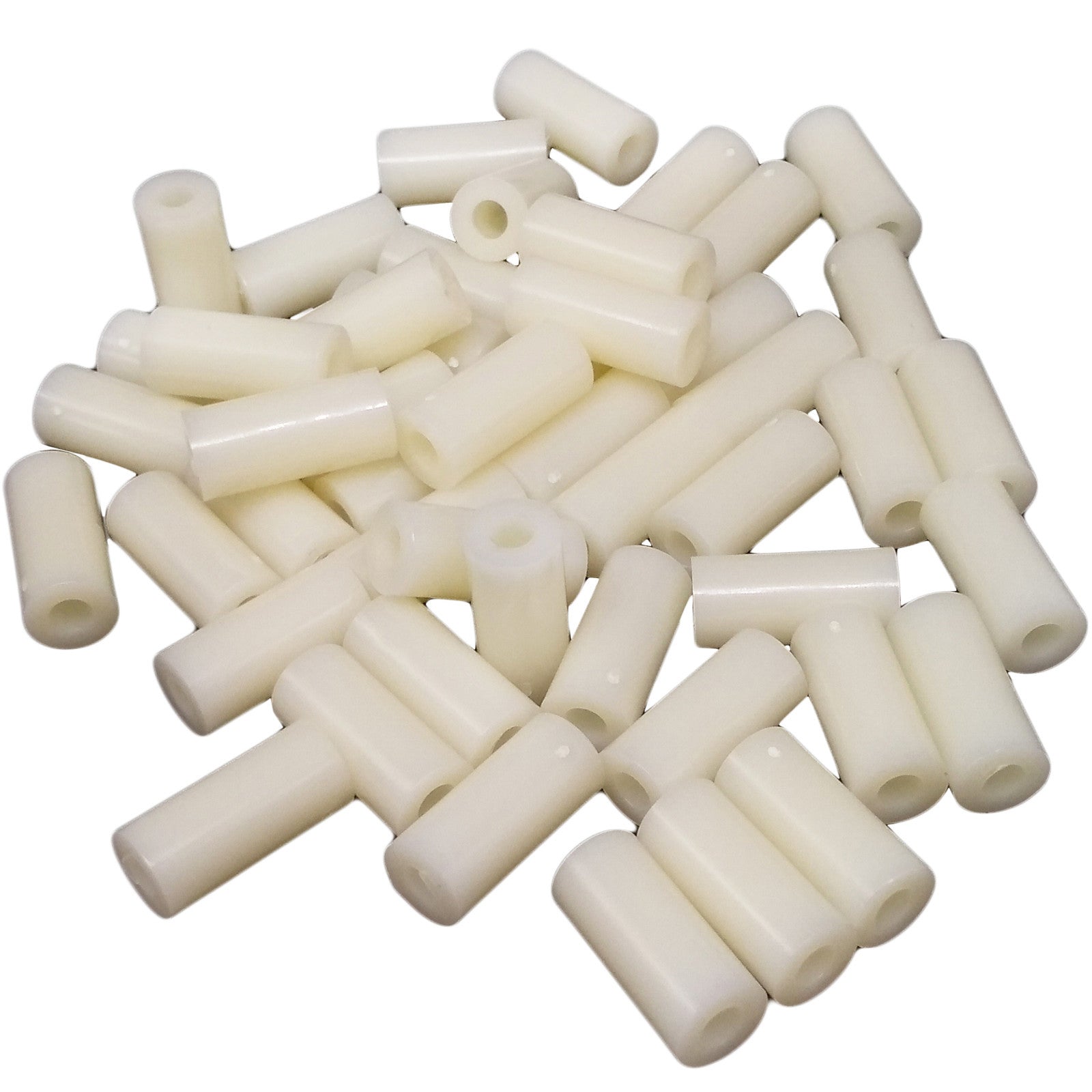 US Stock 50x Nylon Round Column Standoff Spacer Washer 3 x 7 x 15mm For M3 Screw