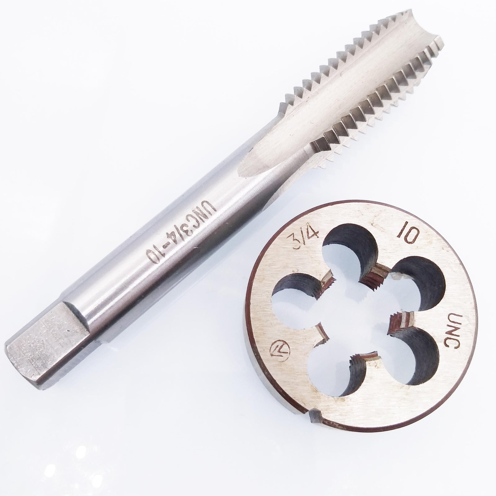 AU Stock HSS 3/4-10 UNC Tap & 3/4-10 UNC Die Right Hand
