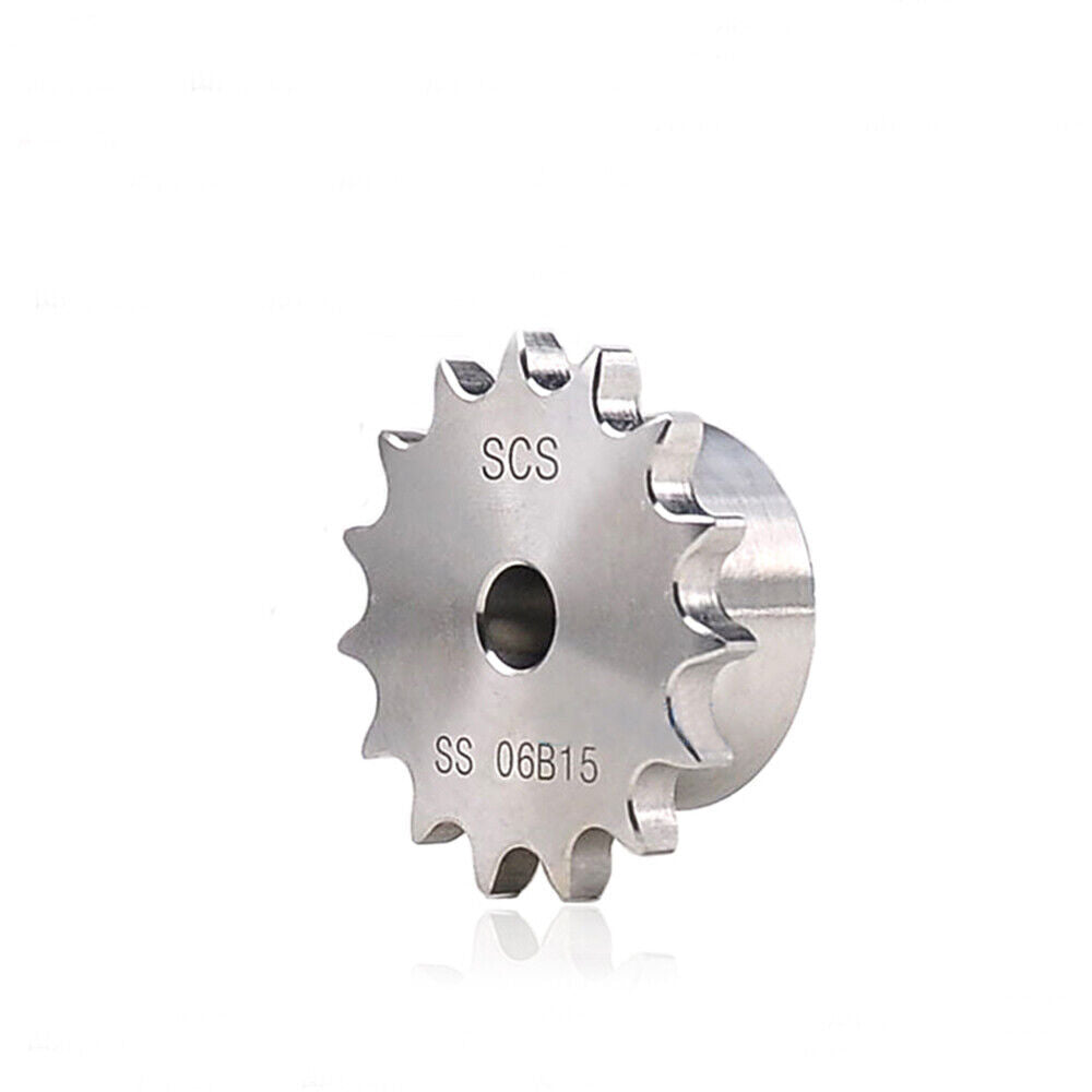 Pitch 3/8" (9.525mm)Stainless Steel Sprockets 10T for #35 ( 06B ) Roller Chains