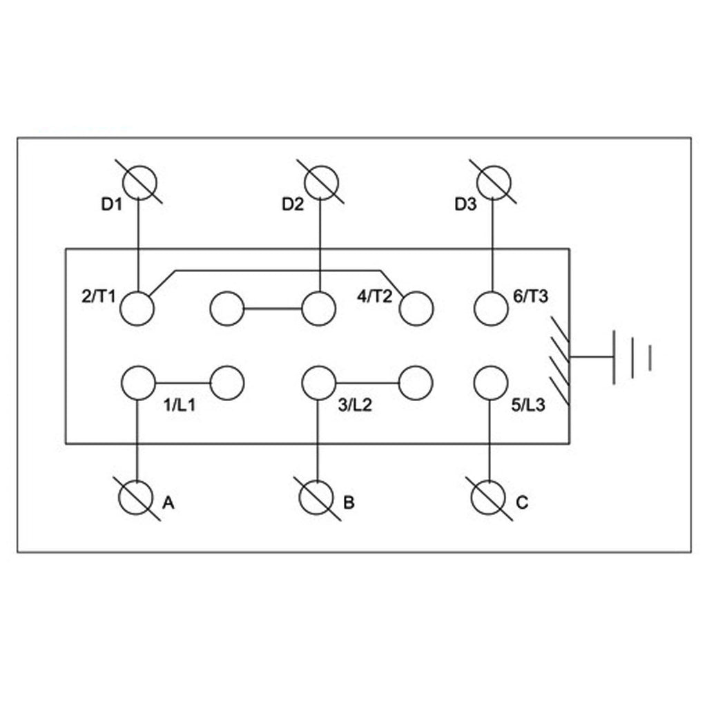 AU Stock 60A Drum Switch Forward/Off/Reverse Motor Control Rain Proof Reversing
