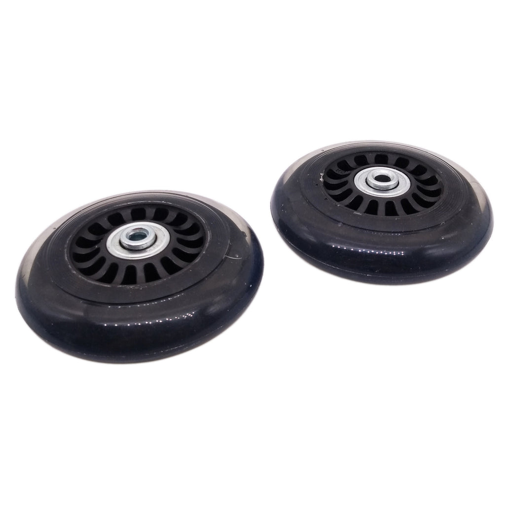 US Stock 2Set OD 87mm Luggage Suitcase Replacement Wheels Axles Repair Wrench