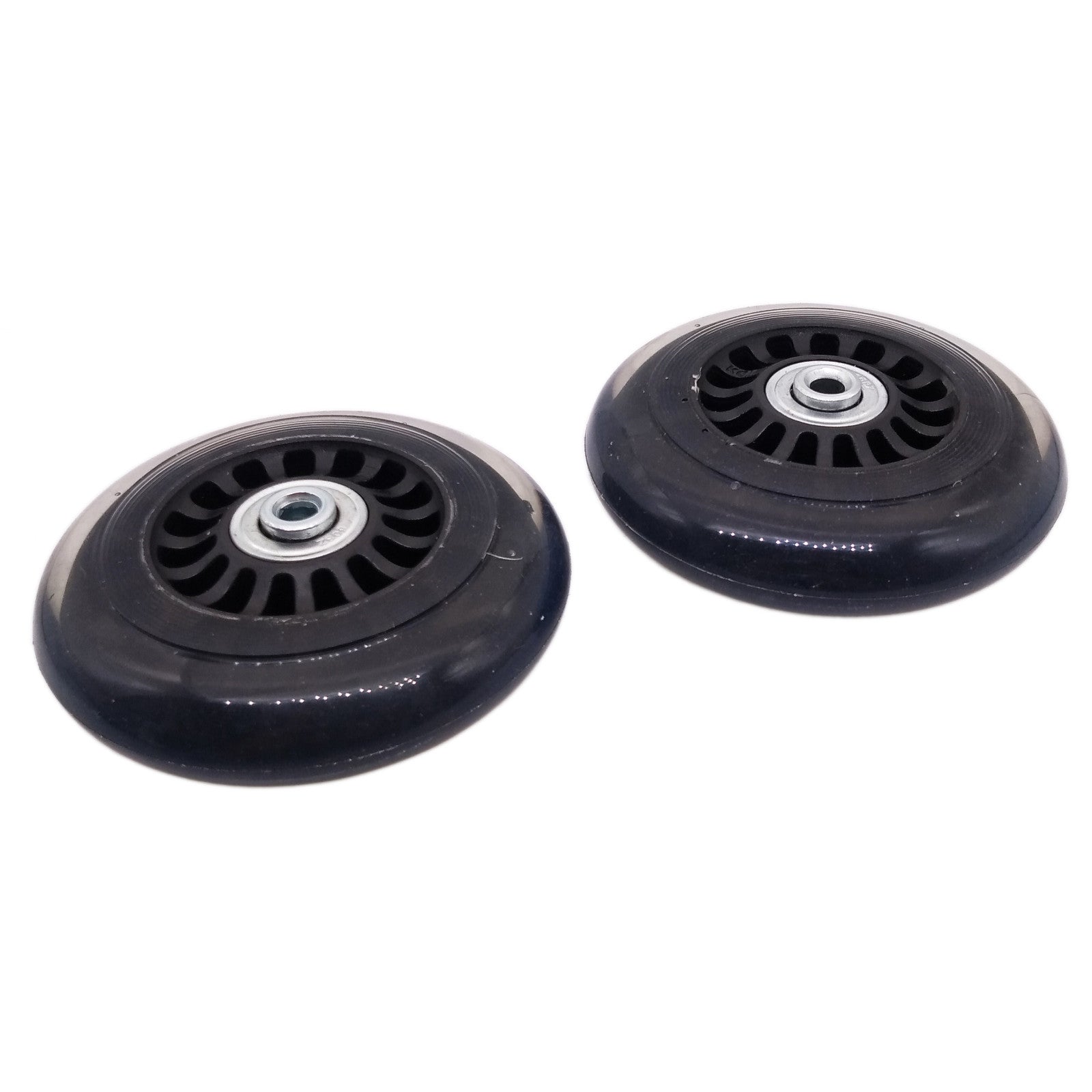 US Stock 2Set OD 87mm Luggage Suitcase Replacement Wheels Axles Repair Wrench