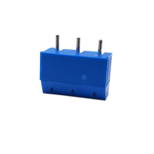 20x 5mm Pitch 3 pin 3 way PCB Screw Terminal Blocks Connector Blue