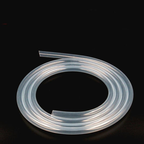 20ft OD 6mm ±10% ID 4mm ±10% Silicone Food Grade Rubber Tube Hose Pipe