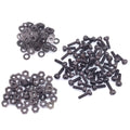 200x M2.5 x 8mm Socket Head Cap Screws Alloy Steel Allen Socket Drive Nut Washer