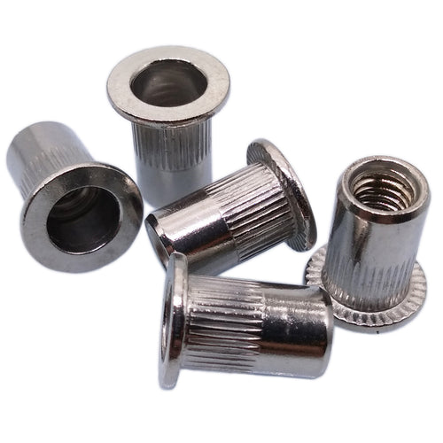 10pcs M10x1.5x21mm LFK Stainless Steel Rivet Nut Rivnut Insert Nutsert