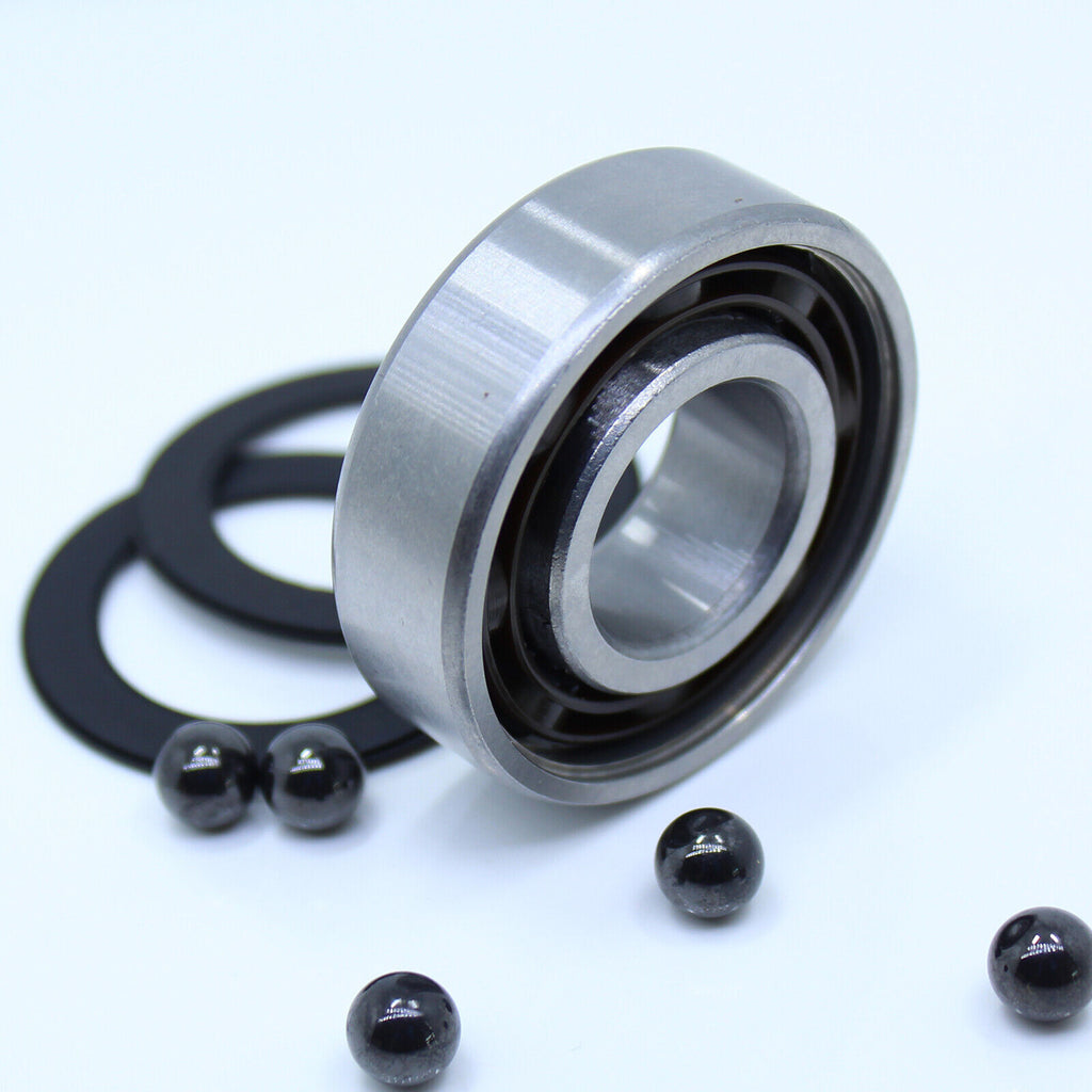 1pc 6005-2RS 25x47x12 mm Hybrid Ceramic Rubber Sealed Ball Bearings 6005RS