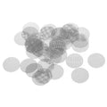 40pcs 60# Pipe Screen Stainless Steel Screen 19/32 Inch 15mm Dia for Pipe Filter