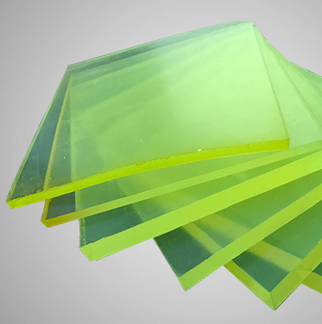 8mm ±10% x 13" x 13" Polyurethane Rubber Solid Force Glue PU Sheet Plate