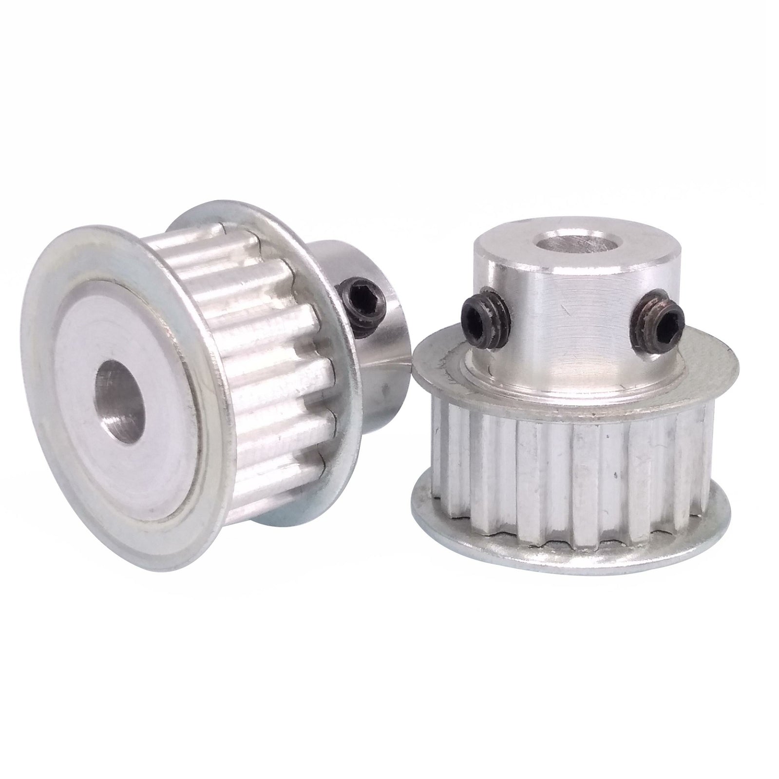 2x XL 16T Timing Belt Pulley Synchronous Wheel 7mm Bore For 10mm Width Belt