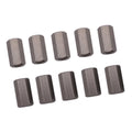 US Stock 10pcs M5 x 0.8 x 15mm Stainless steel Long Coupling Hex Nut Connector