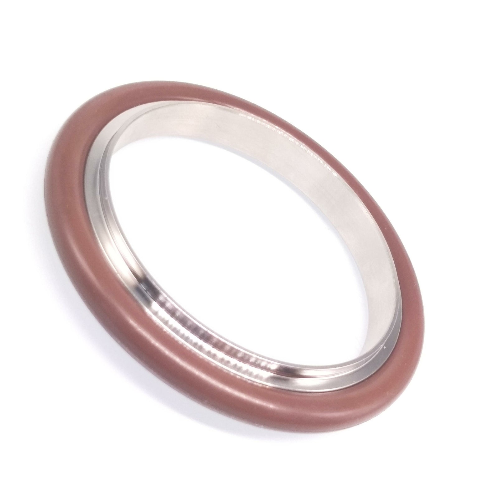 US Stock 5pcs KF-50 NW-50 Vacuum Center Ring made of SS304 with O-ring