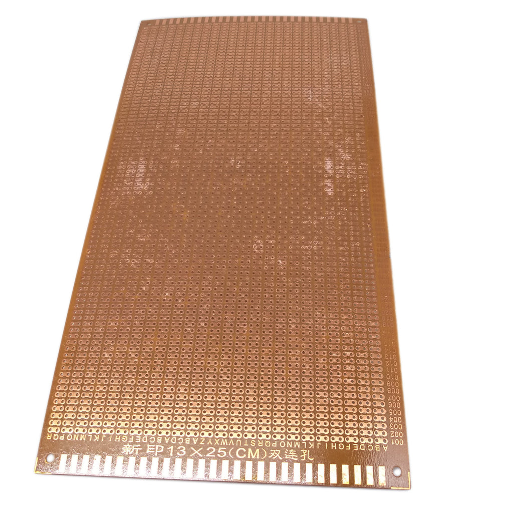 US Stock 2pcs Prototype PCB Universal Bread Board 13 x 25cm Sigle Side Copper
