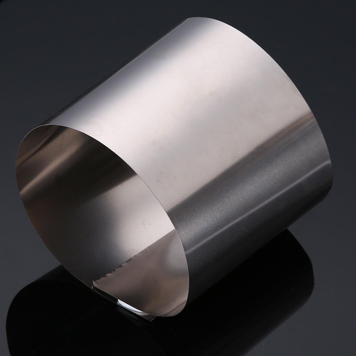 US Stock 0.3mm ±10% x 200mm x 300mm Titanium Foil Plate Sheet TA2 99% Purity