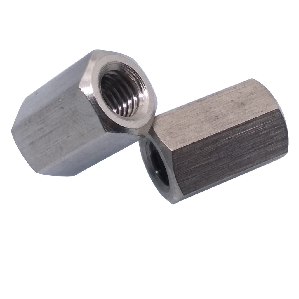 US Stock 5pcs M8 x 1.25 x 20mm Stainless steel Long Coupling Hex Nut Connector