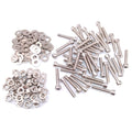 200x M3 x 20mm Socket Head Cap Screws Stainless Steel Allen Socket Nuts Washers