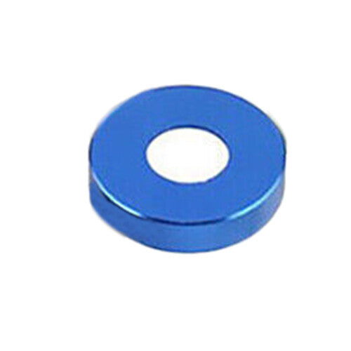 50pcs Countersunk Head Washer Gasket Spacer M3 Royal Blue Anodized Aluminum