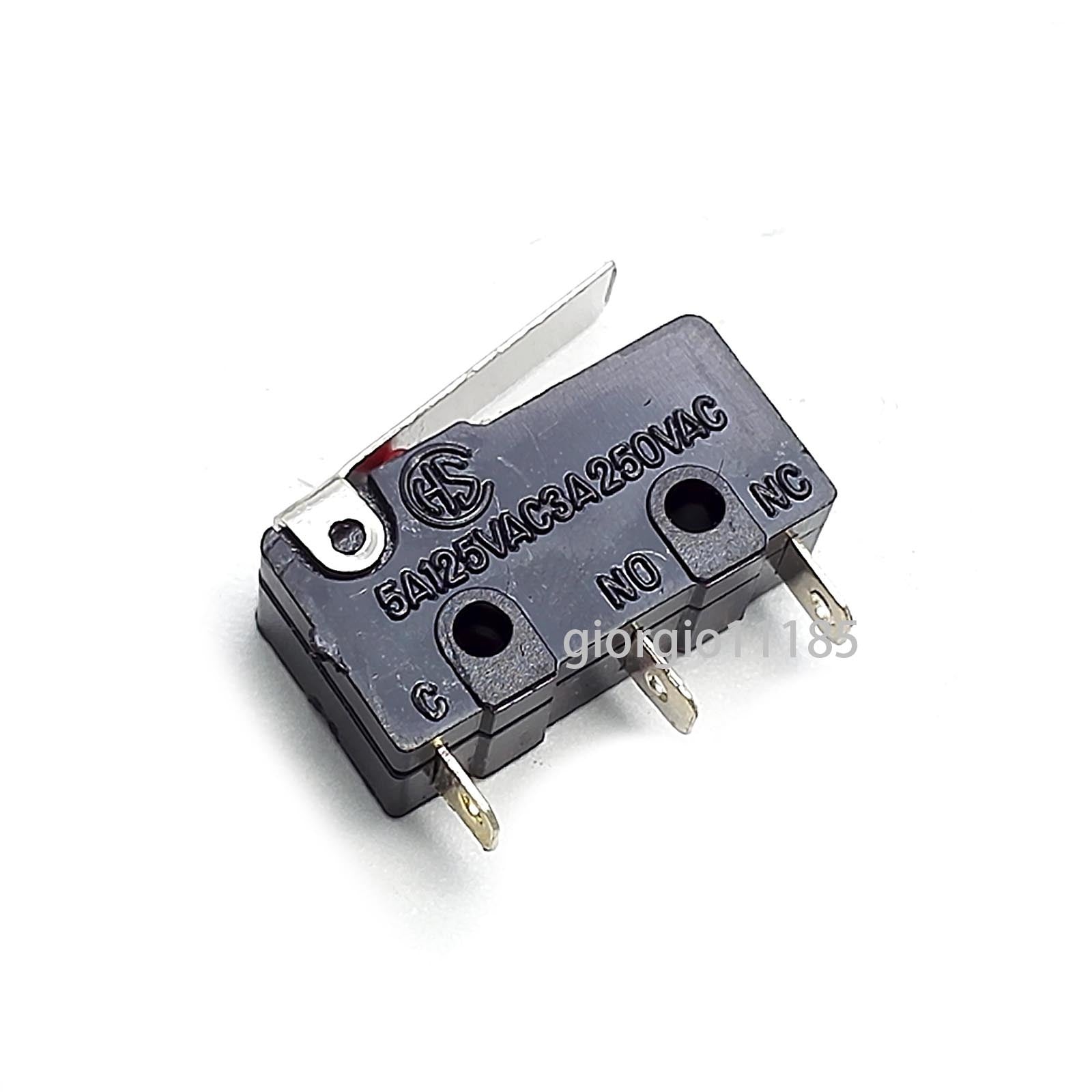 10pcs Laser Machine Micro Limit Sensor Switch 3 PIN SPDT KW12 3A 250VAC