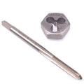US Stock HSS M4 x 0.5mm Tap & 4 x 0.5mm Hexagon Die Metric Thread Right Hand Set
