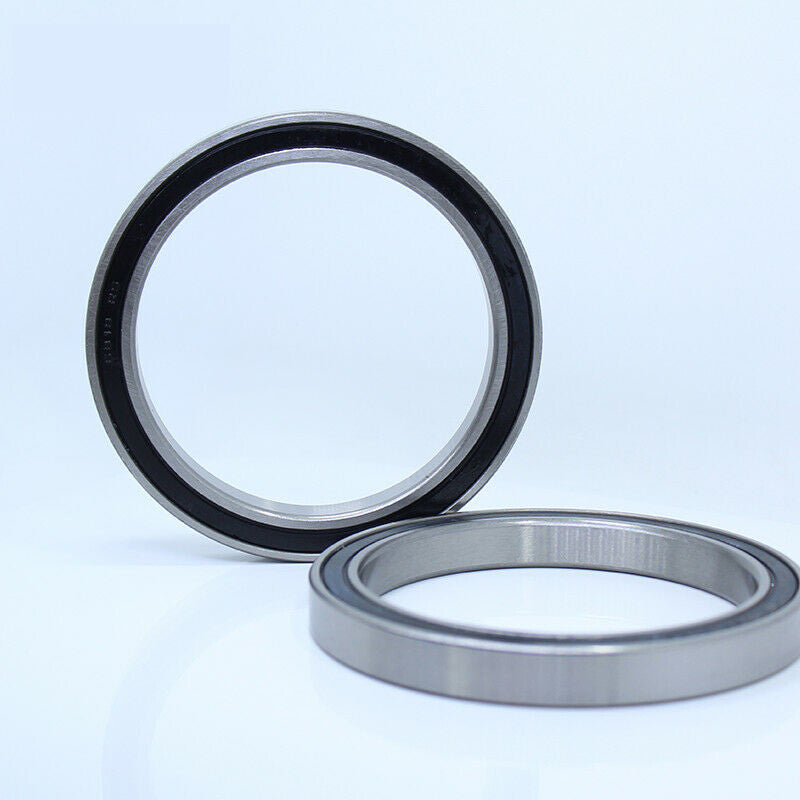 2pcs 6818-2RS 90 x 115 x 13 mm Black Rubber Sealed Ball Bearing 61818 RS 6818RS