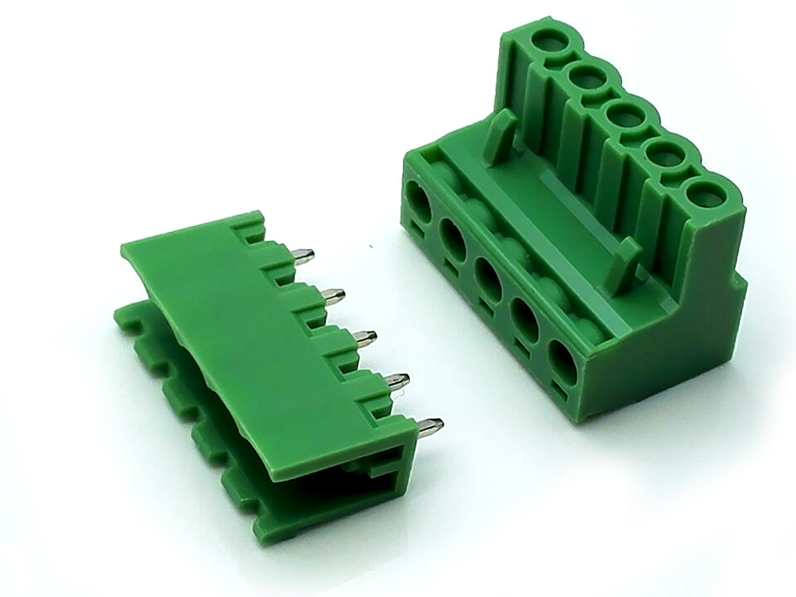 US Stock 10Set 2EDG 5 Pin 5P Plug-in Screw Terminal Block Connector 5.08mm Pitch