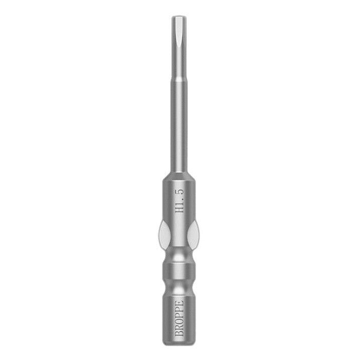 10pcs 4mm Round Shank Hex Bits H1.5 Set Fit for 800 Torque Electric Screwdriver