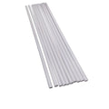 10x OD 5mm ±10% x 250mm ABS Styrene Plastic Round Tube Pipe Diameter White