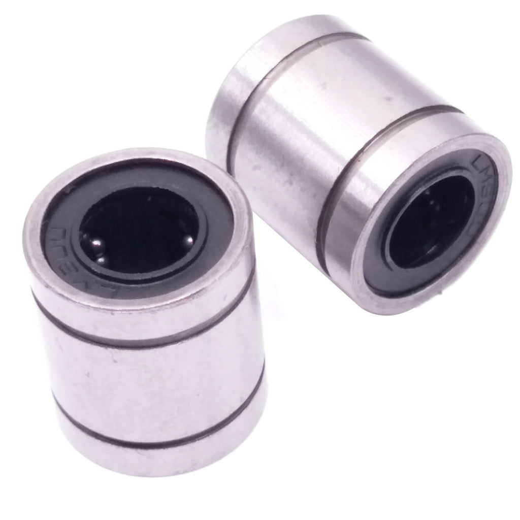 US Stock 12pcs LM8SUU 8mm Linear Ball Bearing Bush Bushing 8 x 15 x 17mm