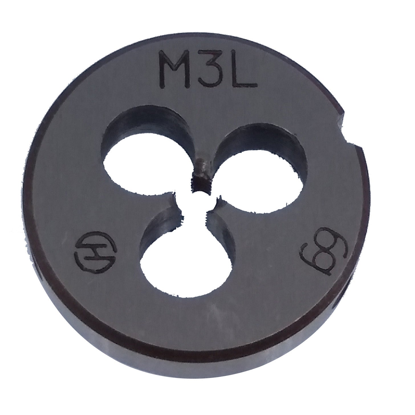 US Stock New HSS 3mm x 0.5 Metric Die Left Hand Thread M3 x 0.5mm Pitch