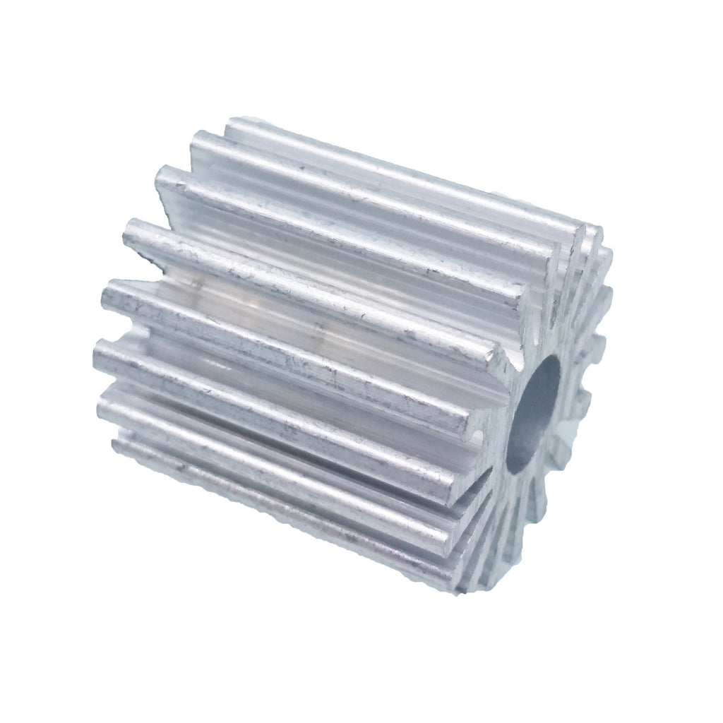 US Stock 10pcs OD 19. x H 20mm 1W Watt LED Aluminium Heatsink long Round Cooling