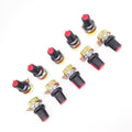 US Stock 10 Units 500K B500K OHM Linear Taper Rotary Potentiometer POT Red Knob