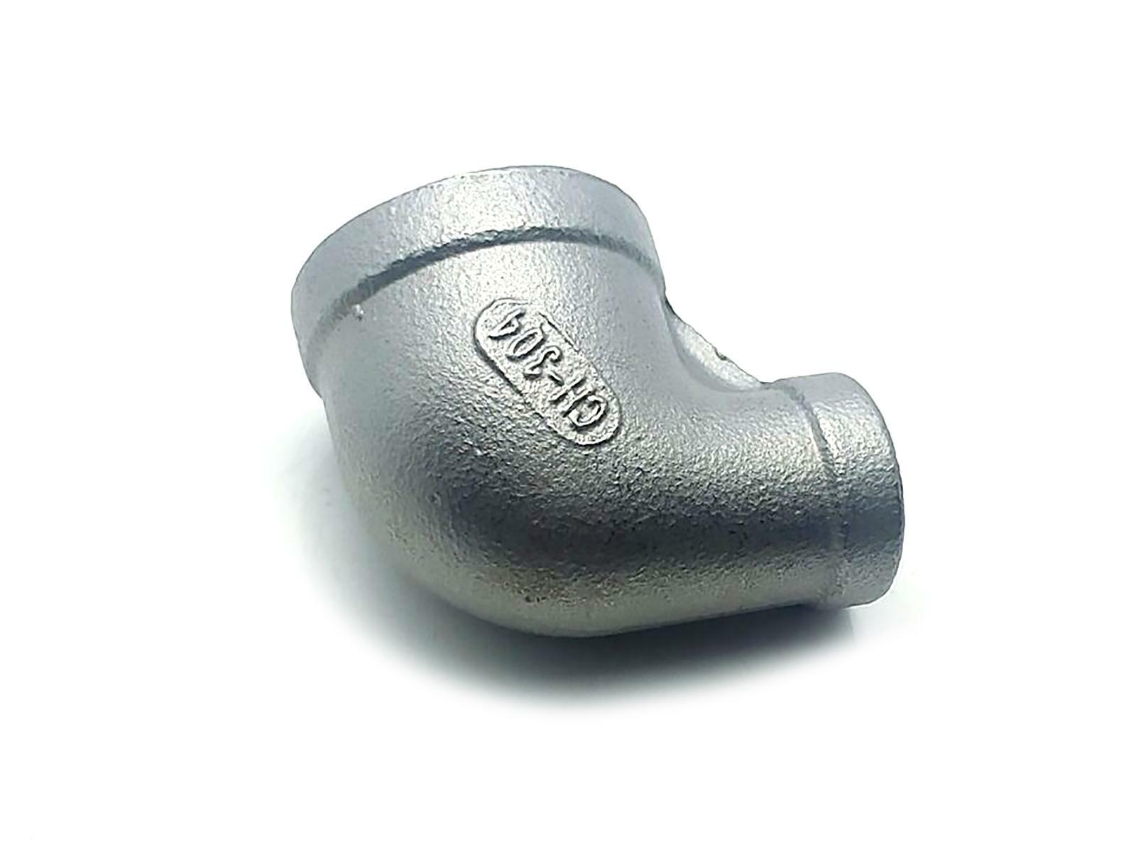 3/4" x 3/8" Female Street Elbow Threaded Pipe Fitting Stainless Steel 304 NPT