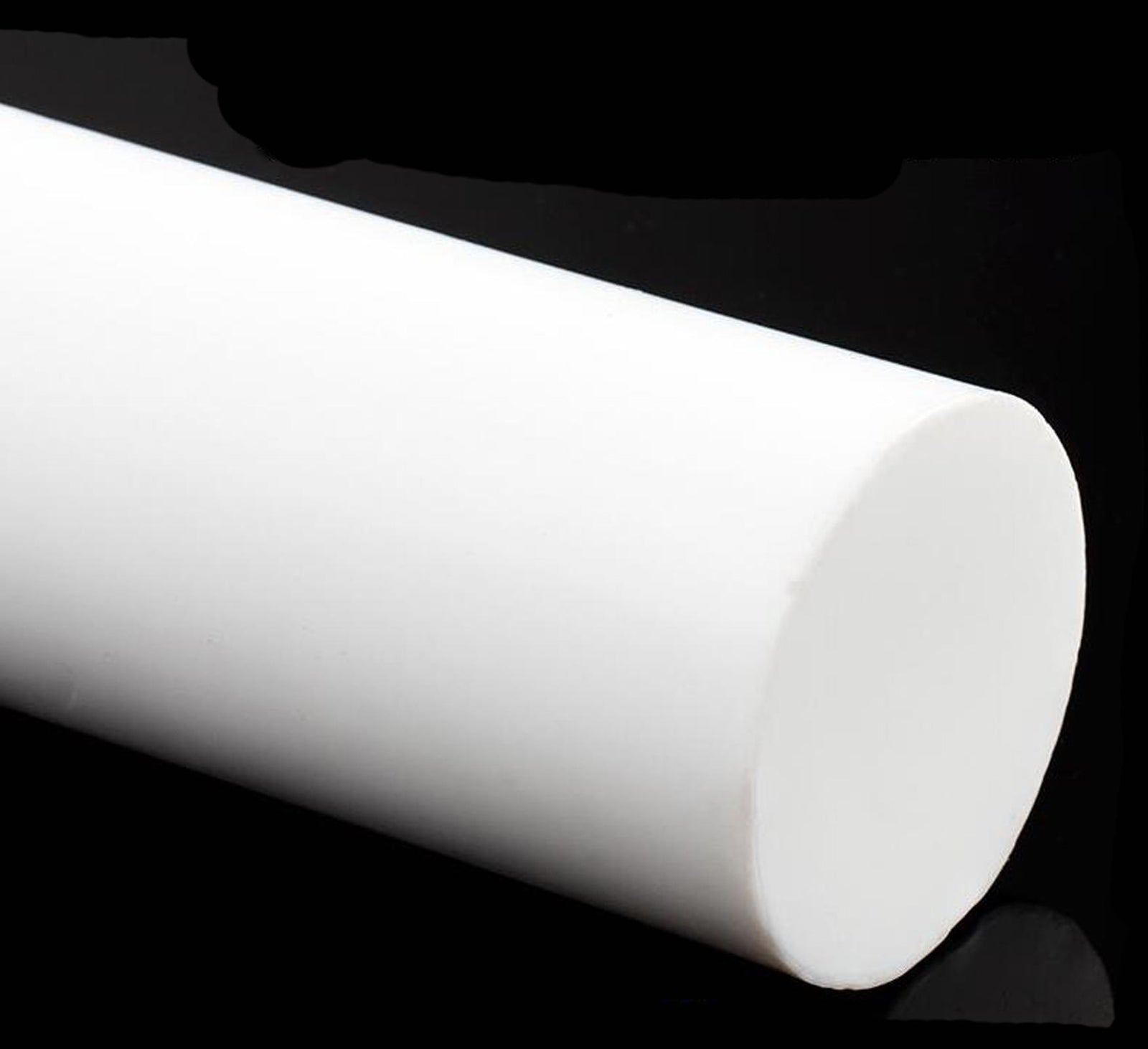 Dia 1.378 inch (35.5mm) ±10% Length 4 inch (100mm) PTFE Round Rod Bar