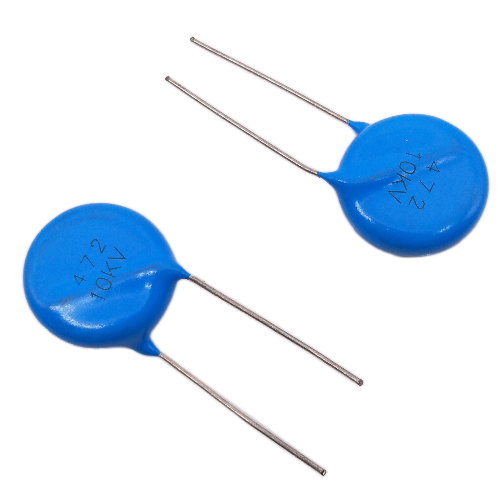 AU Stock 10pcs Ceramic Disc Capacitors 4700pf 4.7nf 0.0047uf 472 10000V 10KV