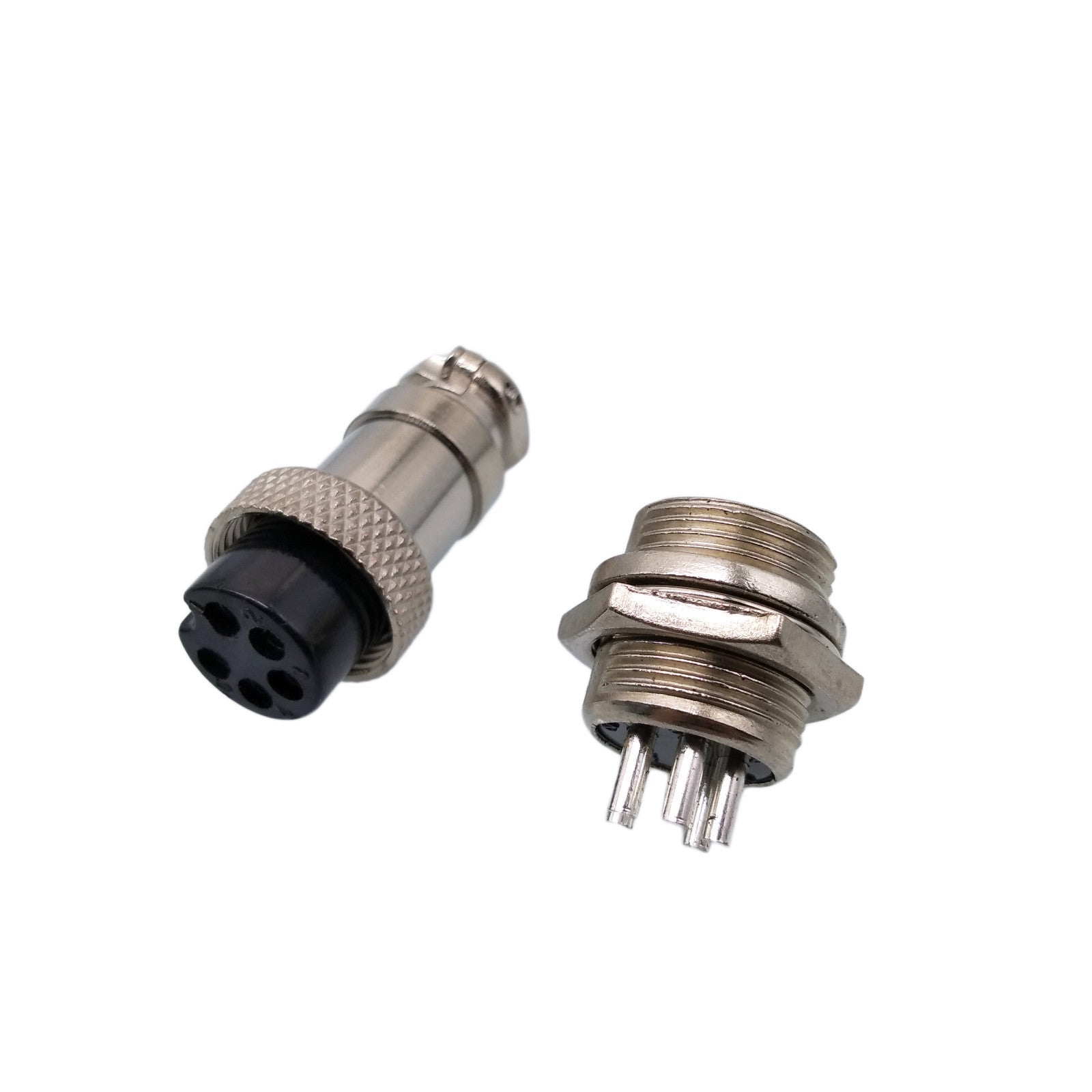5Pair Aviation Plug 5 Pin Male Female Panel Wire Connector 16mm GX16-5