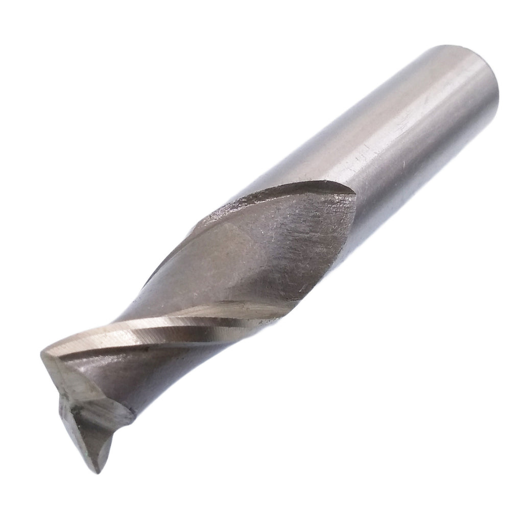 US Stock 16mm Two 2 Flute HSS & Aluminium End Mill Cutter CNC Bit