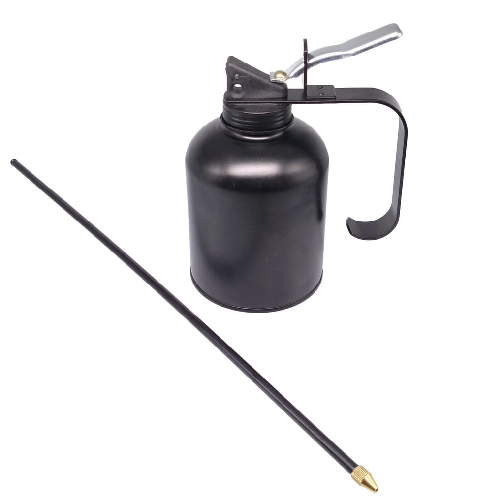 US Stock New 500ml High Pressure Pump Oiler Oil Can Gun For Lubricants