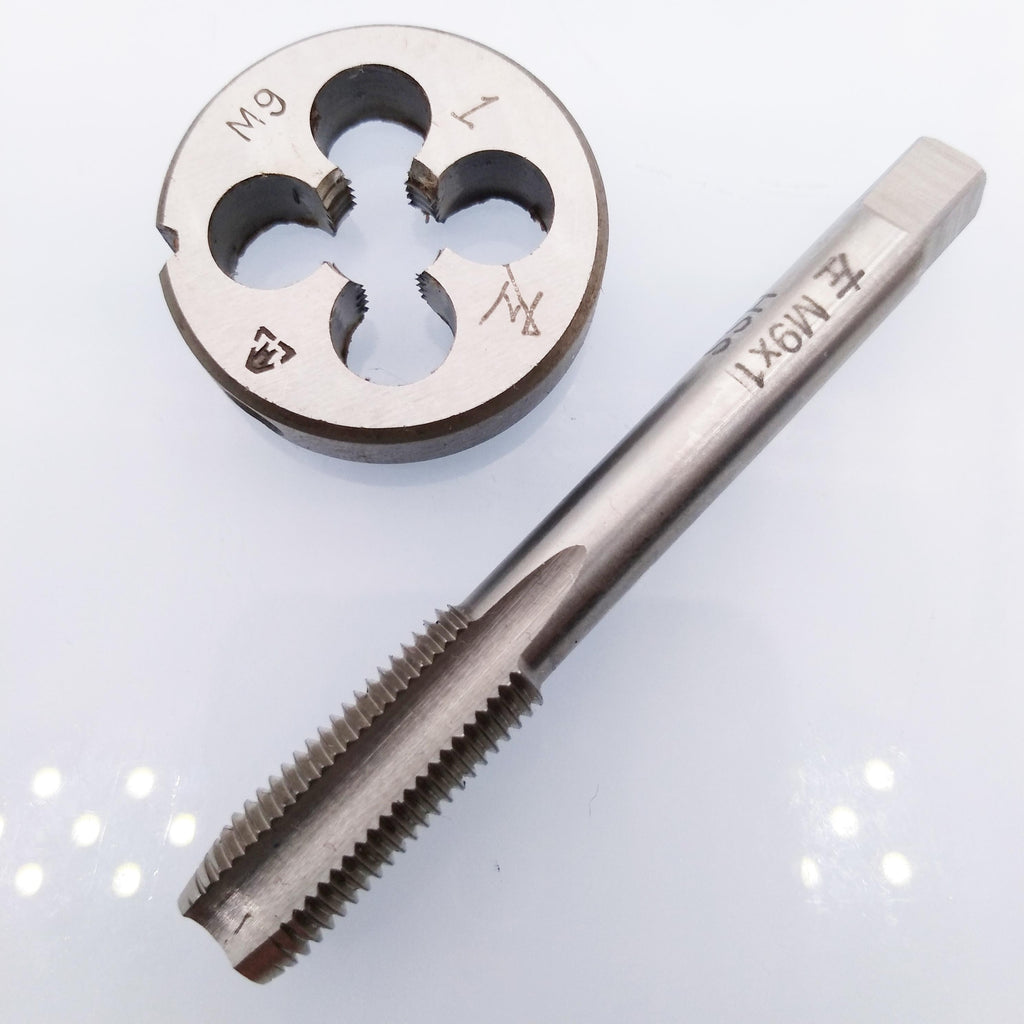 US Stock HSS M9 x 1mm Tap & M9 x 1.0mm Die Metric Thread Left Hand