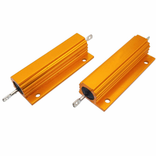 1pc 100W Watt Aluminum Housed Metal Case Wirewound Resistor 1.8 OHM