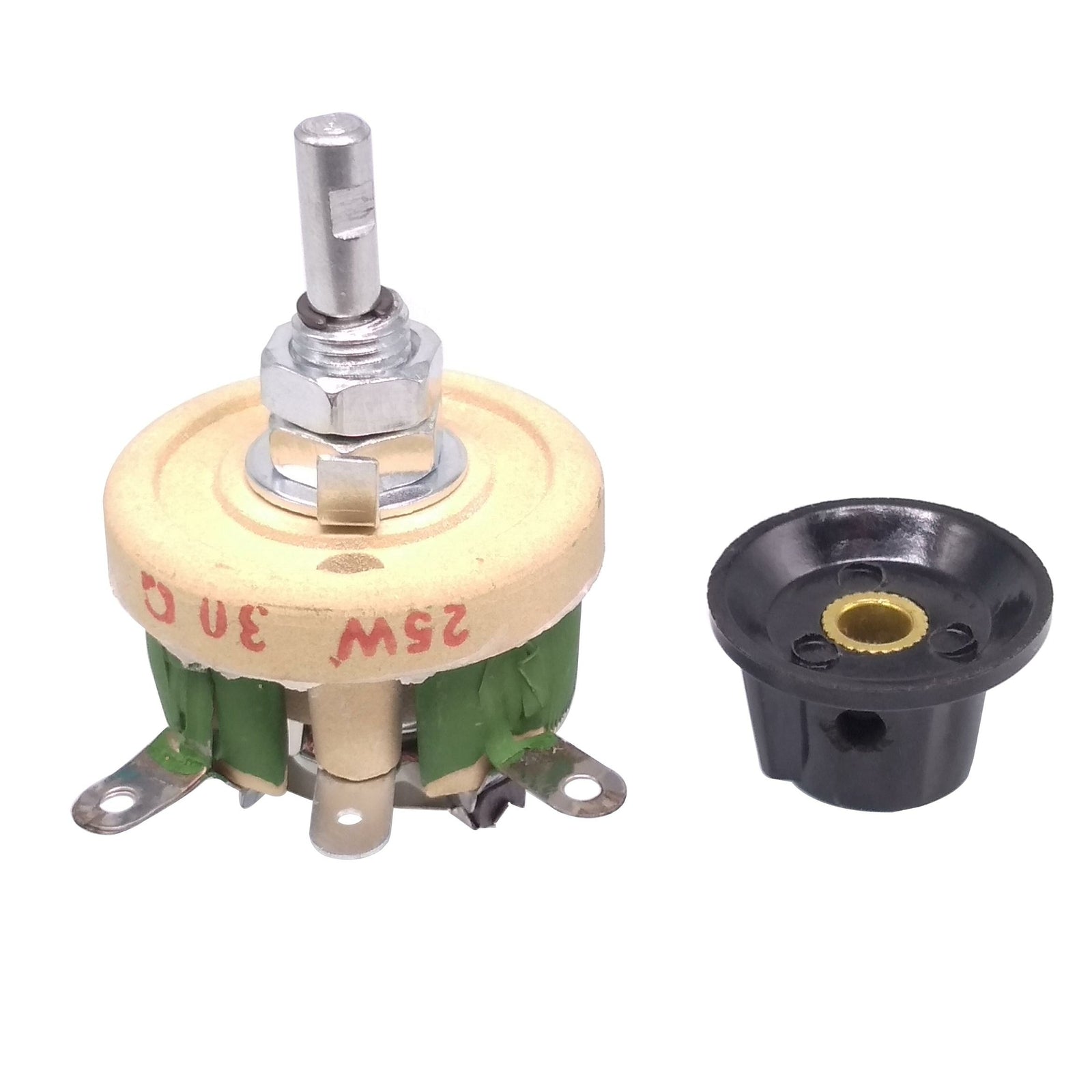 25W 30 OHM High Power Wirewound Potentiometer, Rheostat, Variable Resistor