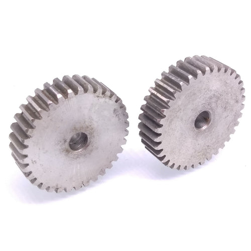 2pcs 1 Mod 32T Spur Gear 45# Steel Motor Pinion Gear Thickness 10mm